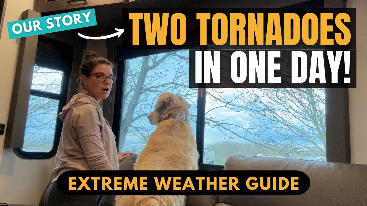 SCARIEST DAY OF RV LIFE EVER! Bad Weather RV Survival Guide (our insane story)
