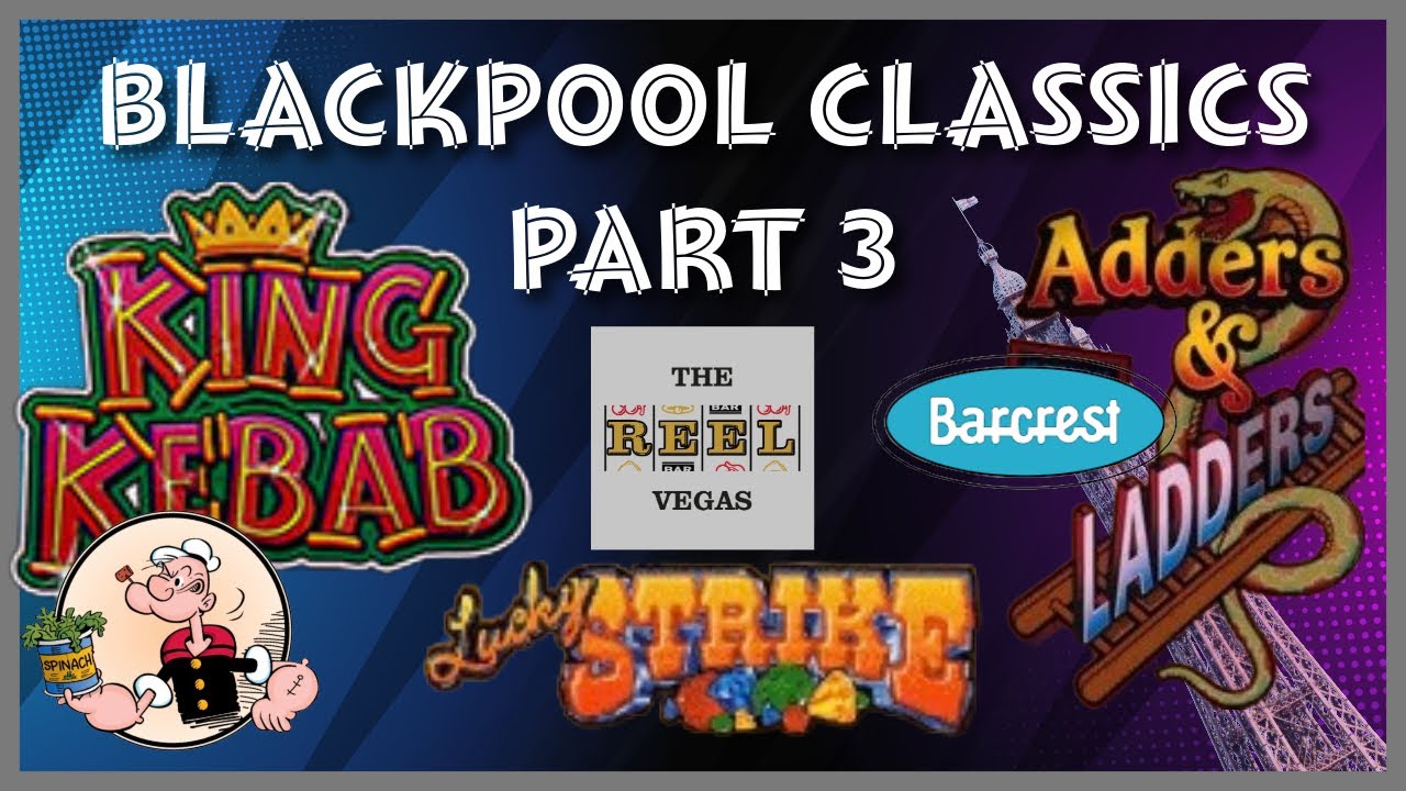 Blackpool Classic Fruit Machine Session Part 3 - Bit of Barcrest and JPM mainly