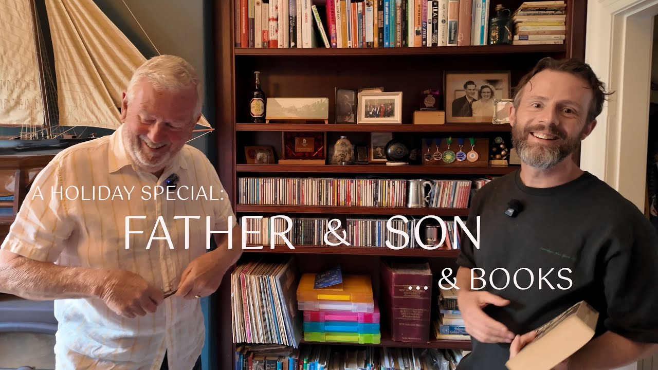 A Bookshelf Conversation with my Father