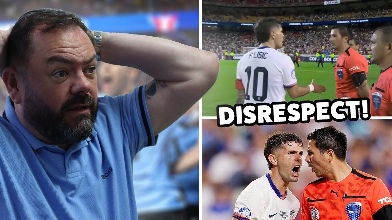 BRITS React to Controversy in USA vs Uruguay Game! Copa America