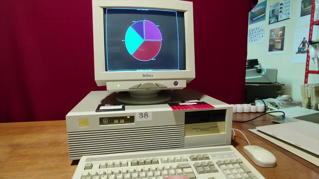 PC 486 - Turbo Pascal 7.0 demo, Tetris, Pacman