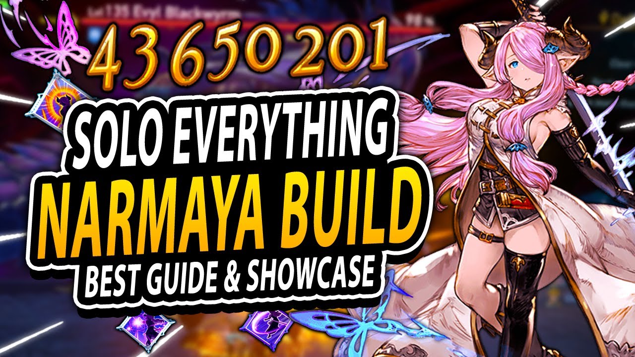 INSANE DAMAGE NARMAYA Best Build Guide - Sigils & Weapons Showcase  | Granblue Fantasy Relink Guide