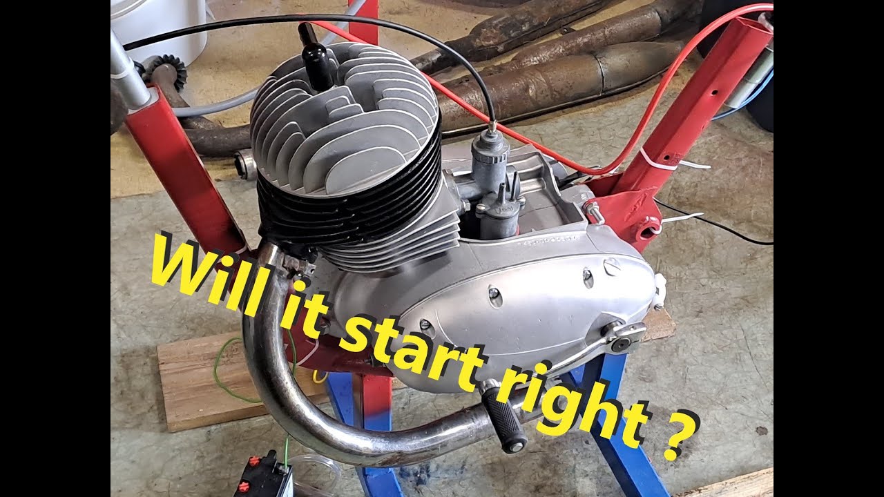 Will this motor start after general repair? CZ 175