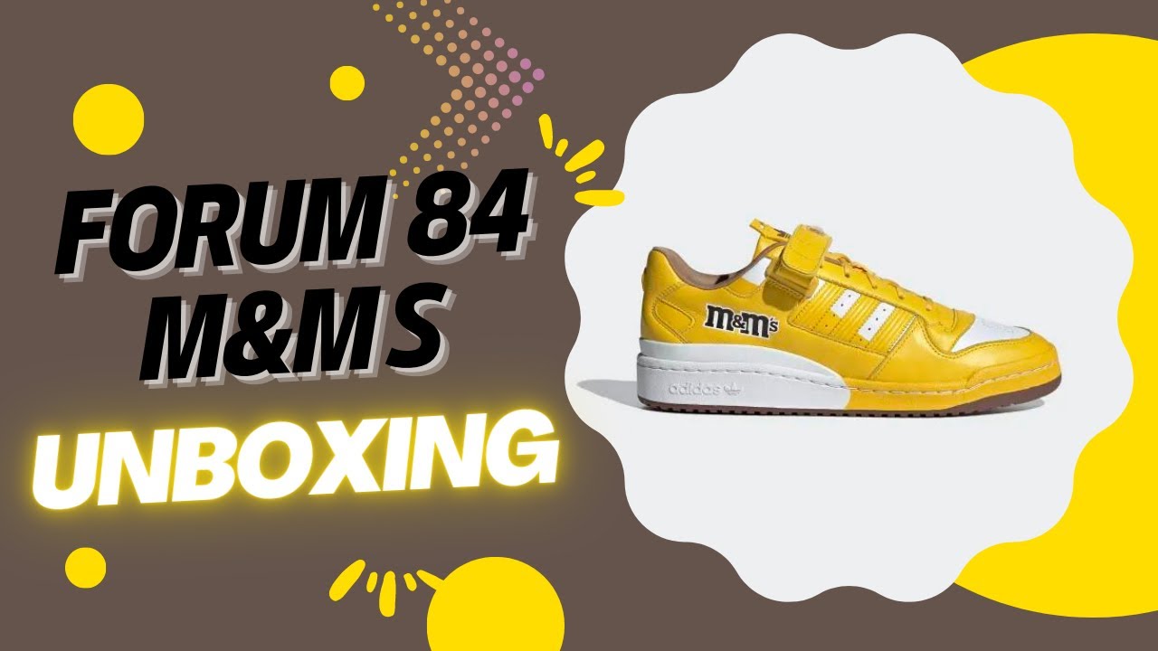 UNBOXING ADIDAS FORUM 84 LOW M&MS - GY6317