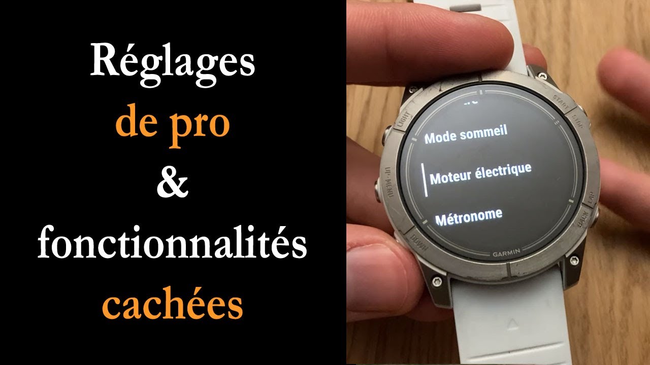 Prise en main : 10 réglages de pro sur votre Garmin (et fonctionnalités cachées)