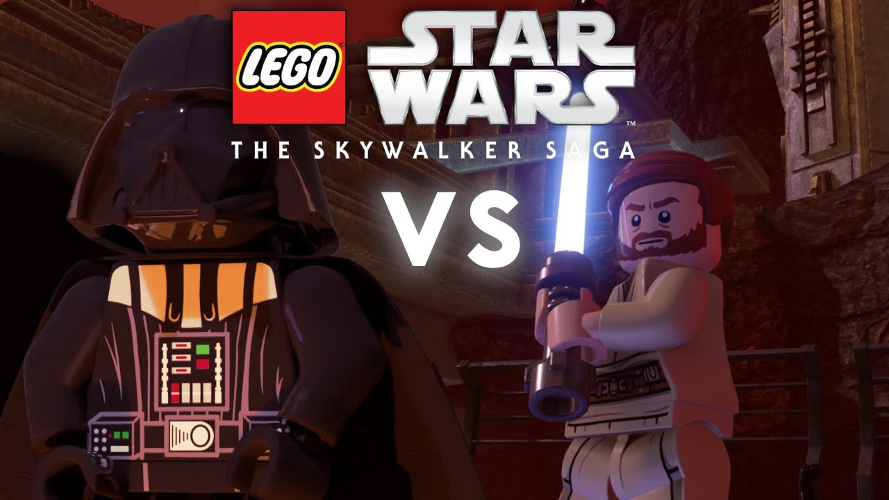 Lego Star Wars The Skywalker Saga Rematch! - Obi-Wan Kenobi VS Darth Vader! - MOD