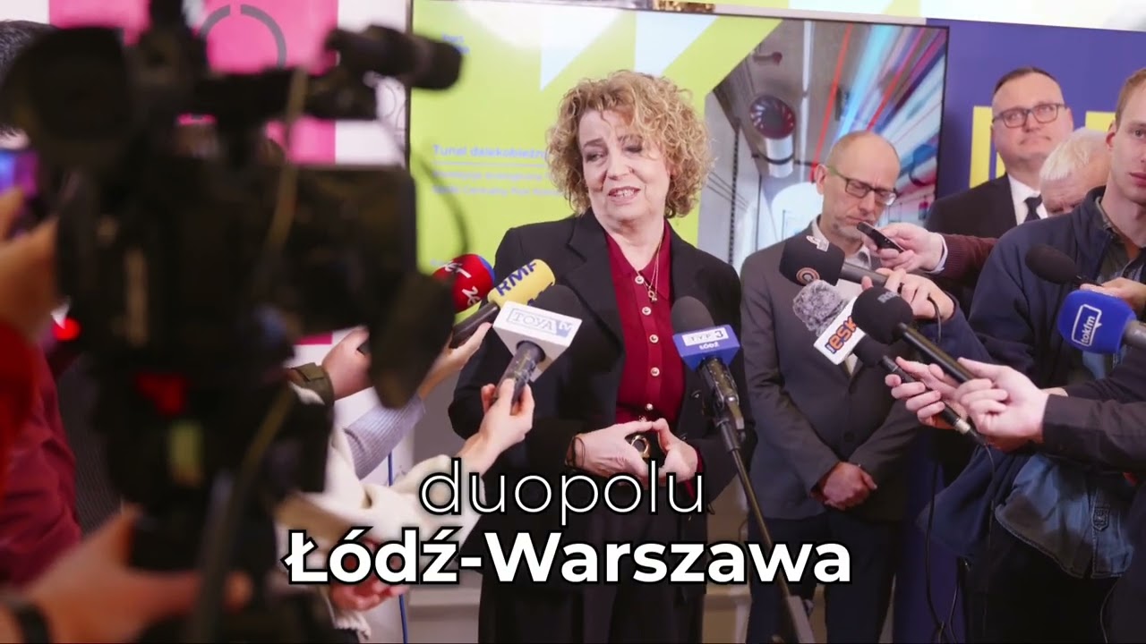 Kolej Dużych Prędkości Łódź 🚆