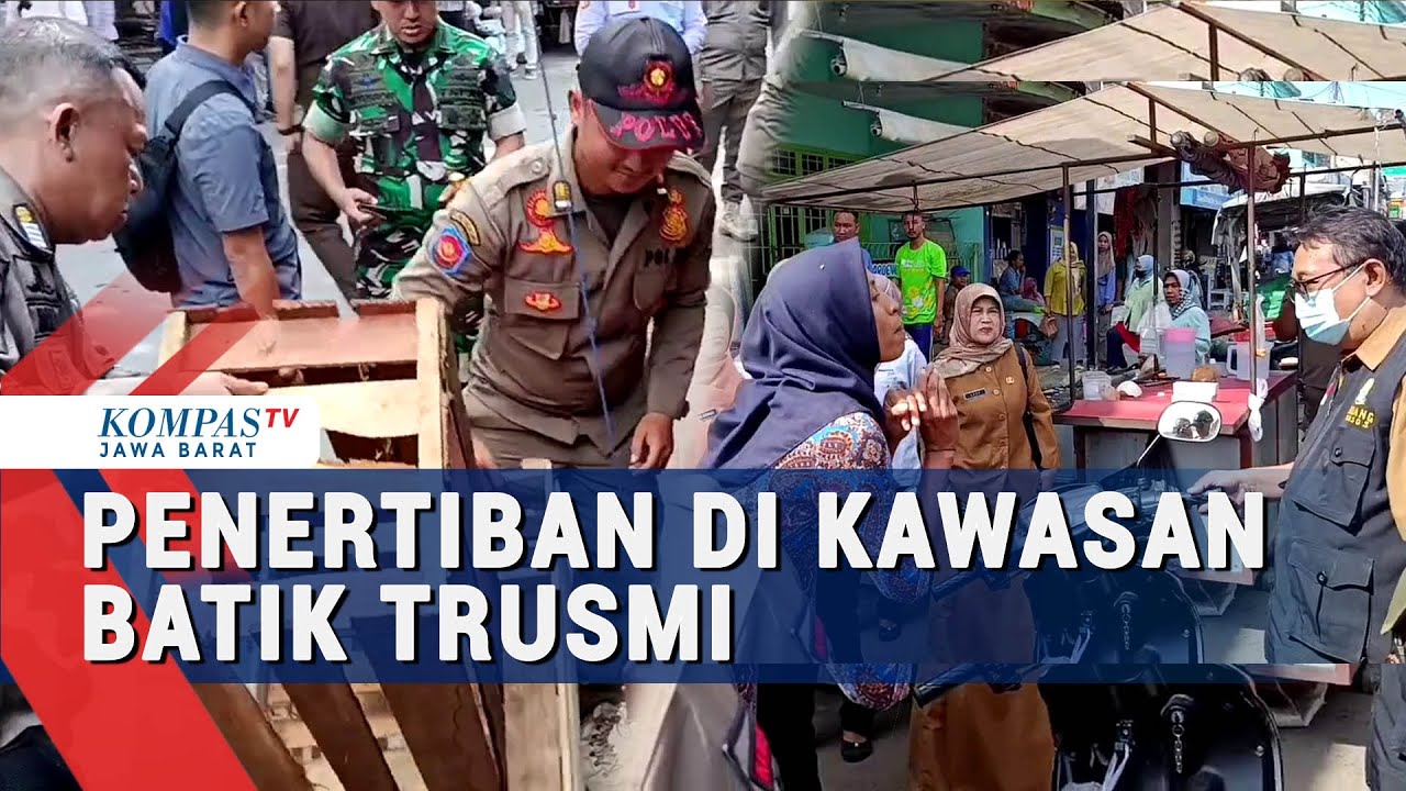 Pemkab Cirebon Tertibkan Pedagang di kawasan Wisata Batik Trusmi