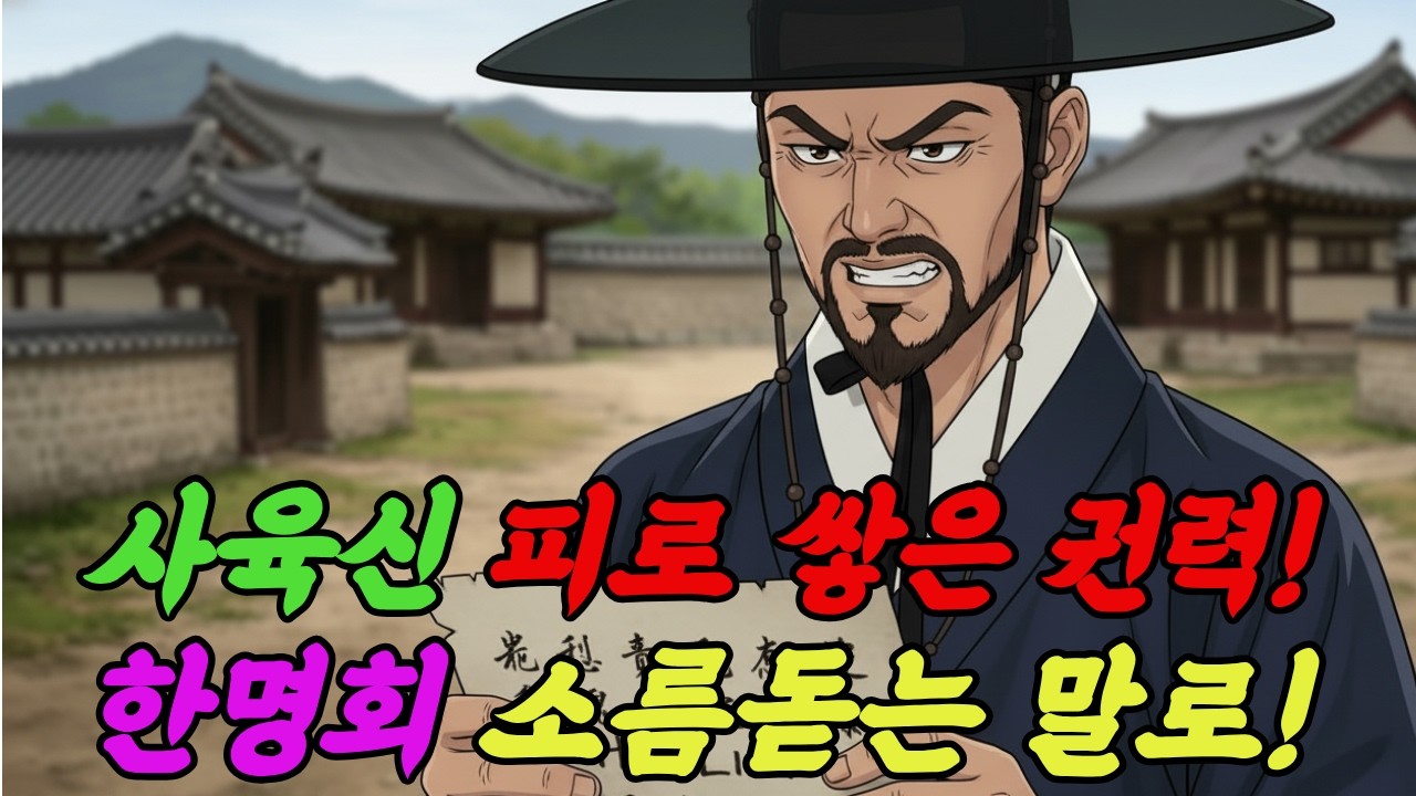 왕보다 높았던 한명회가 죽어서도 도끼질당한 충격적 진실!! #단종,#왕과 사는남자 #야담, #야사, #조선야사, #한명회, #사육신