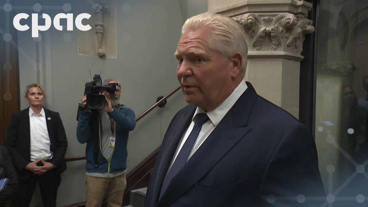 Ontario Premier Ford on Canada-U.S. trade following meeting with PM Mark Carney – August 18, 2025
