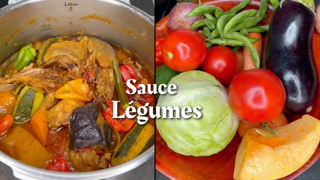 Sauce l&eacute;gumes