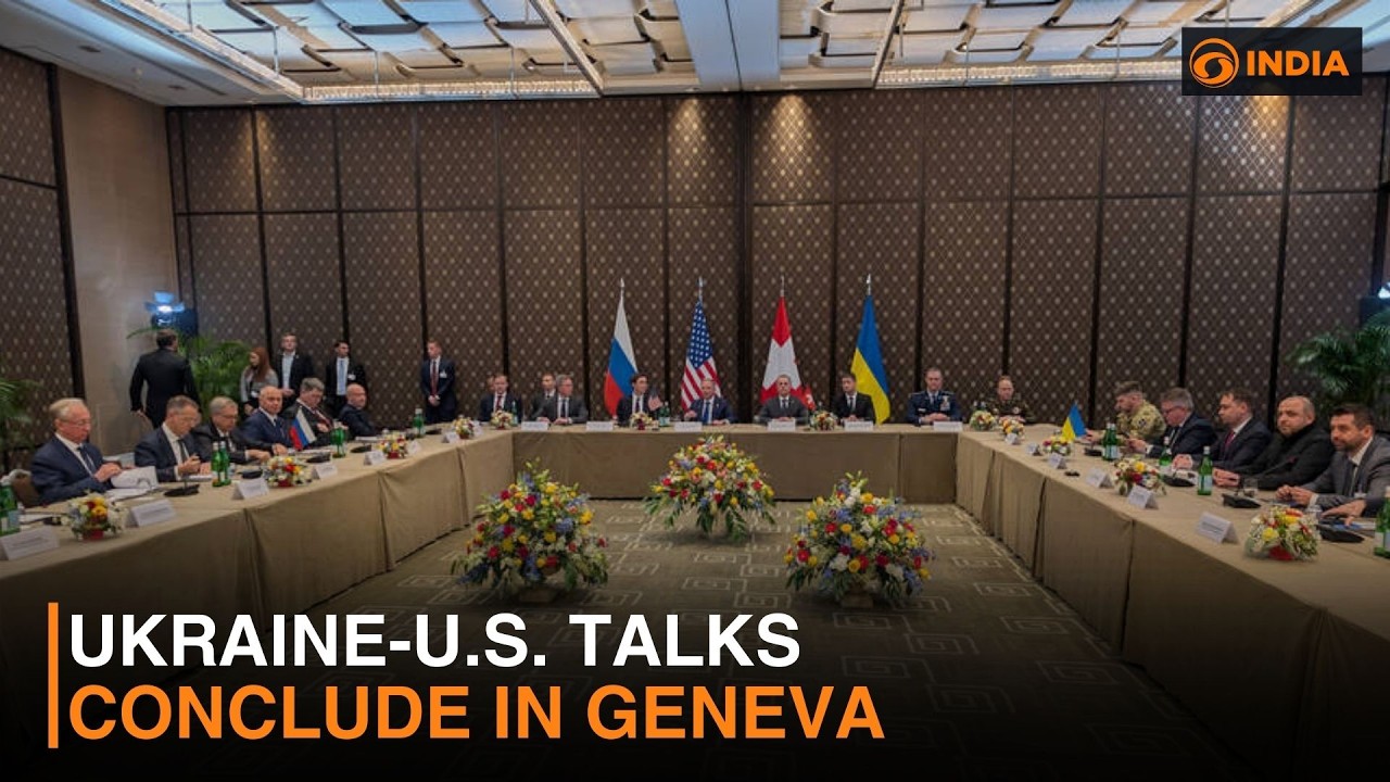 Ukraine-U.S. talks conclude in Geneva | DD India