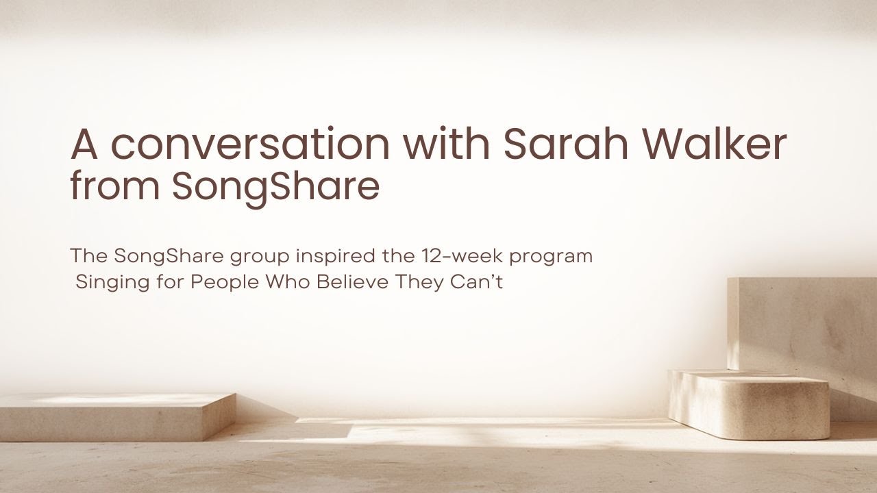 A Conversation with Sarah Walker