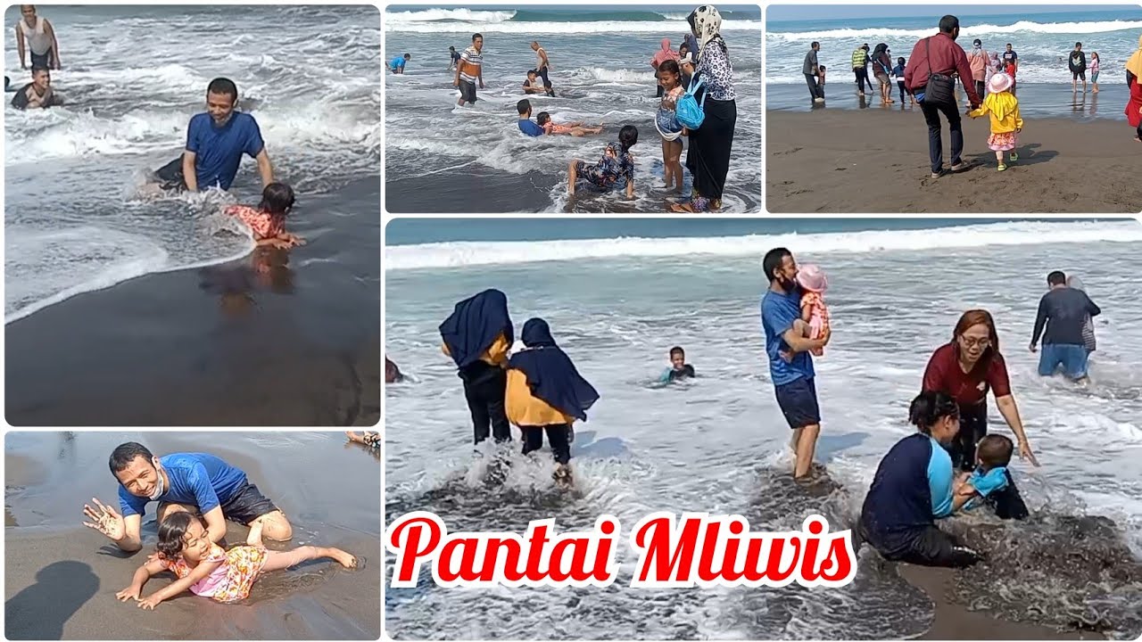 Pantai Mliwis, Seru Seruan dengan ombak pantai