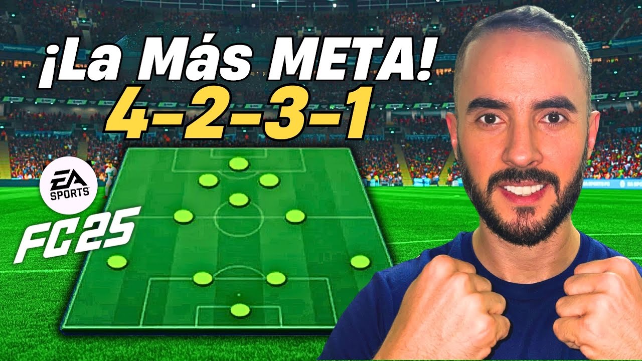 INCREÍBLE Formación y Táctica 4231 para DOMINAR y GANAR en EA FC 25