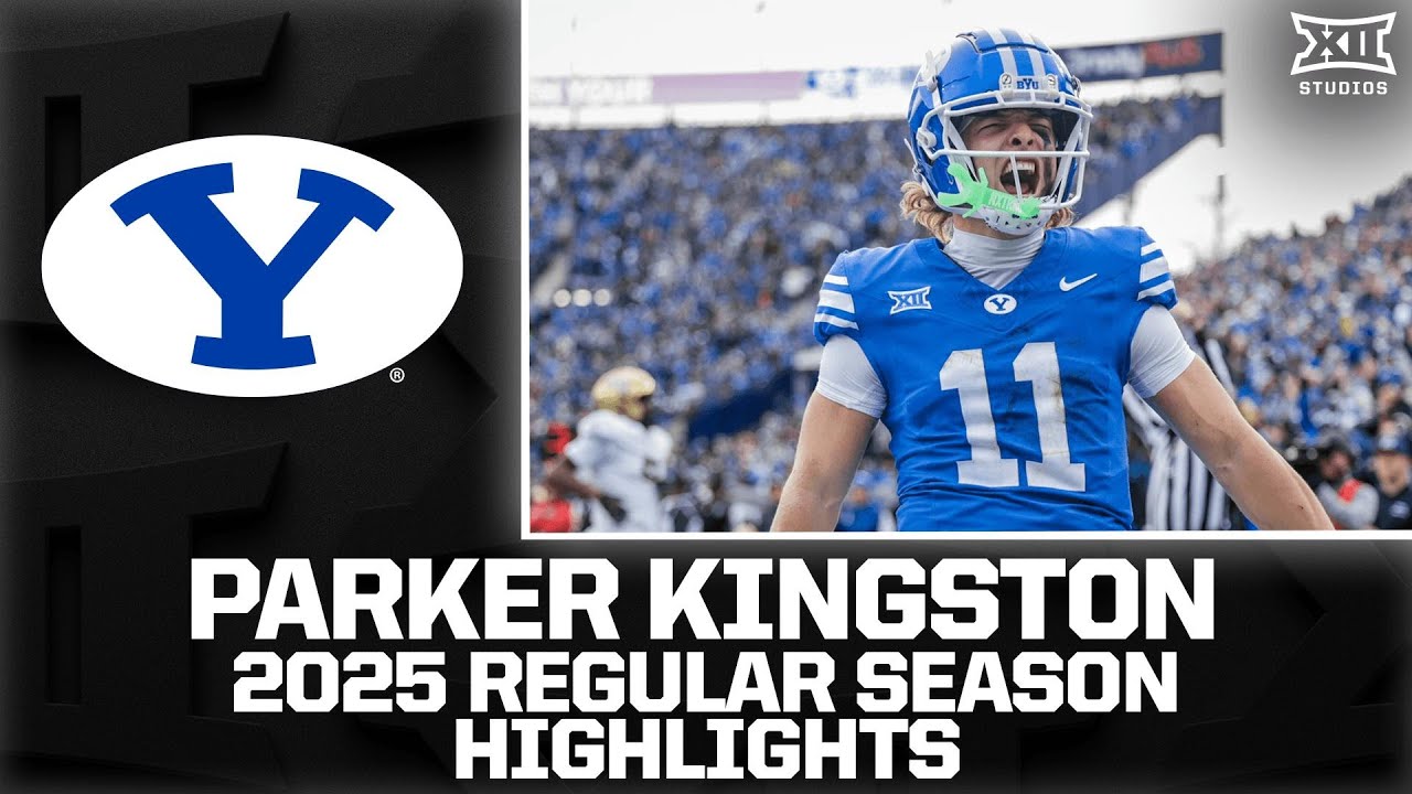 Parker Kingston Regular Season Highlights | 2025 Big 12 Football