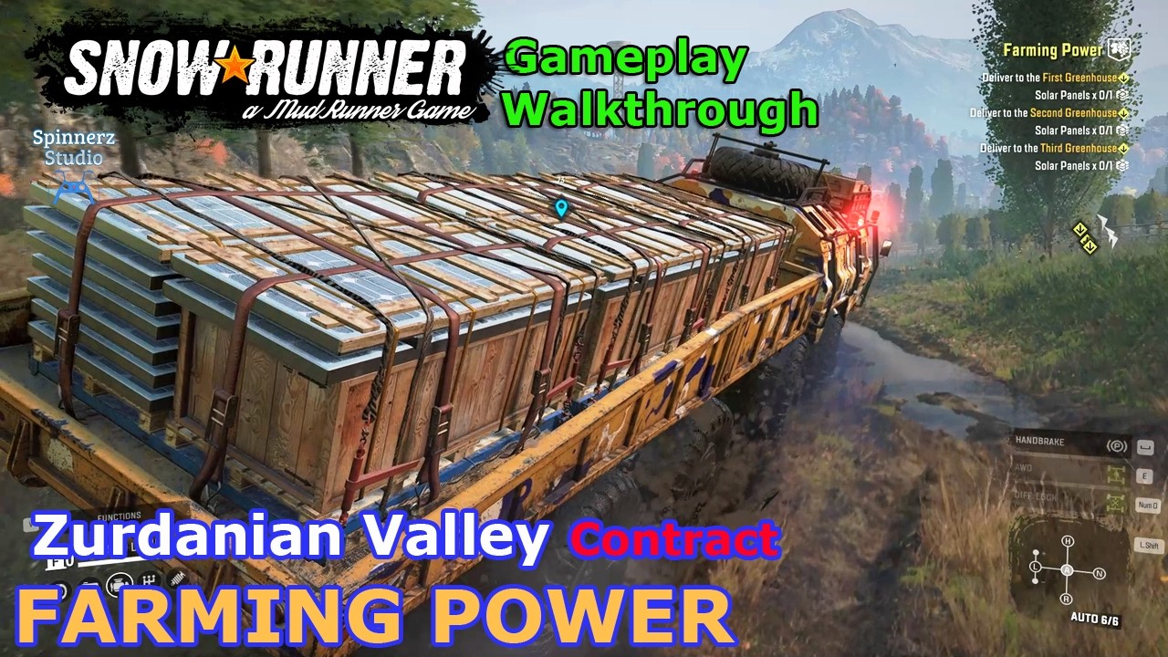 SnowRunner - Farming Power | Zurdanian Valley (Contract) | Phase 17