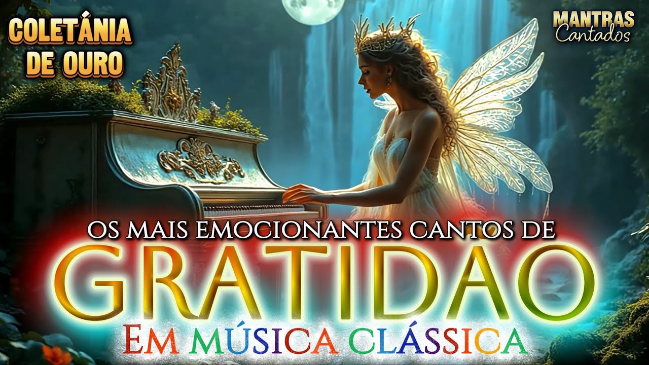💎 EMOCIONANTES HINOS DE GRATID&Atilde;O EM M&Uacute;SICA CL&Aacute;SSICA 🪙 ETERNO &Aacute;LBUM DE OURO 🌿CANTO DE GRATID&Atilde;O 432 Hz