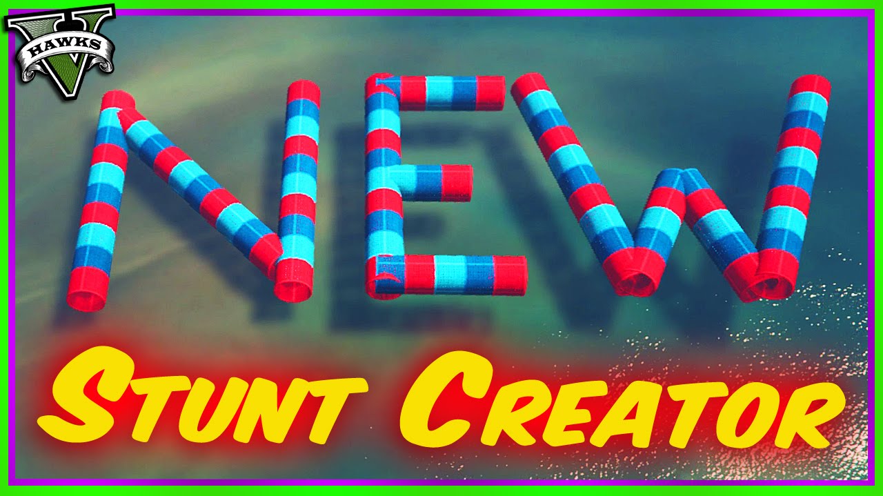 GTA 5 New Stunt Race Creator Features and Props. Split Checkpoints, Advanced Settings n More Info