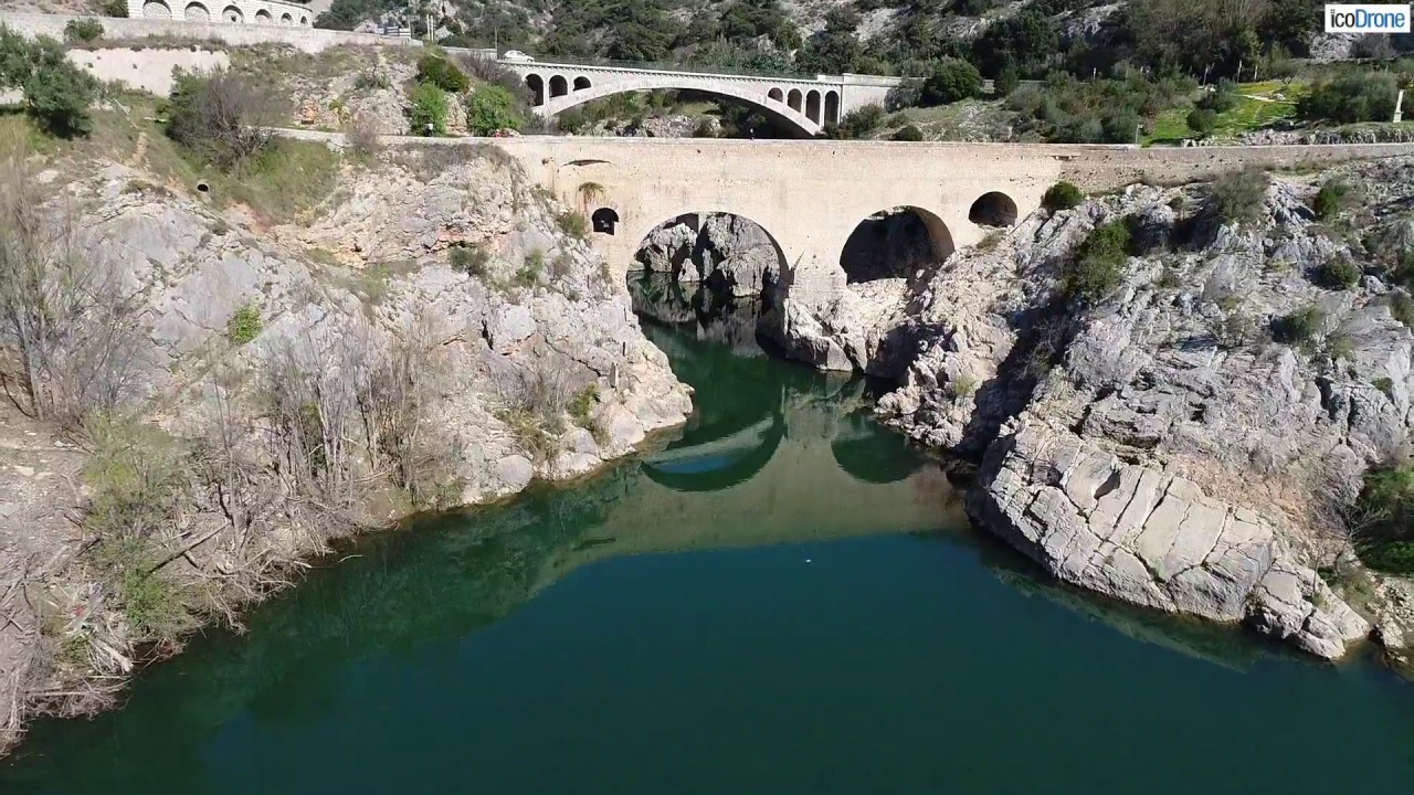 Pont du diable, H&eacute;rault, icoDrone 2017