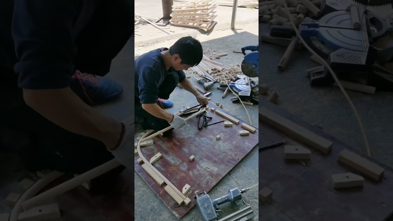 Rattan chair making #creative inspiration