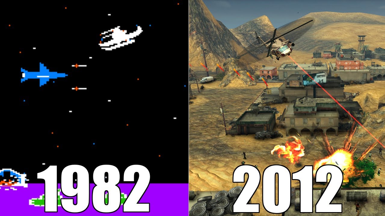 Evolution of Choplifter Games [1982-2012]