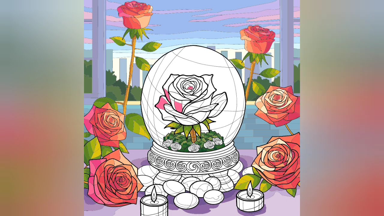 Zen coloring Compilation video-3