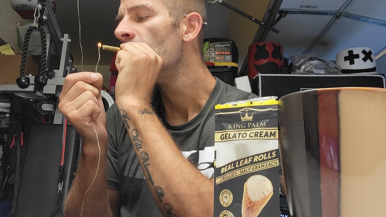 2x .05 GELATO CREAM KING PALM