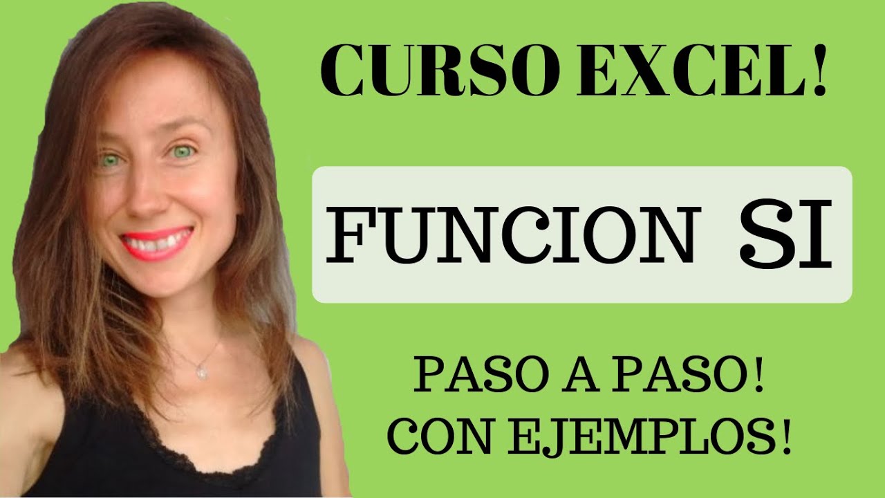 CURSO EXCEL 12: Función SI - Como elegir entre dos condiciones. Excel básico!