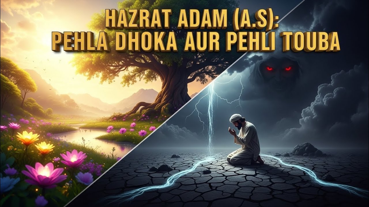 Hazrat Aadam  Islam ka waqia islamic story Duniya Ka Pehla Insaan: Hazrat Adam as Ki Mukammal Dastan