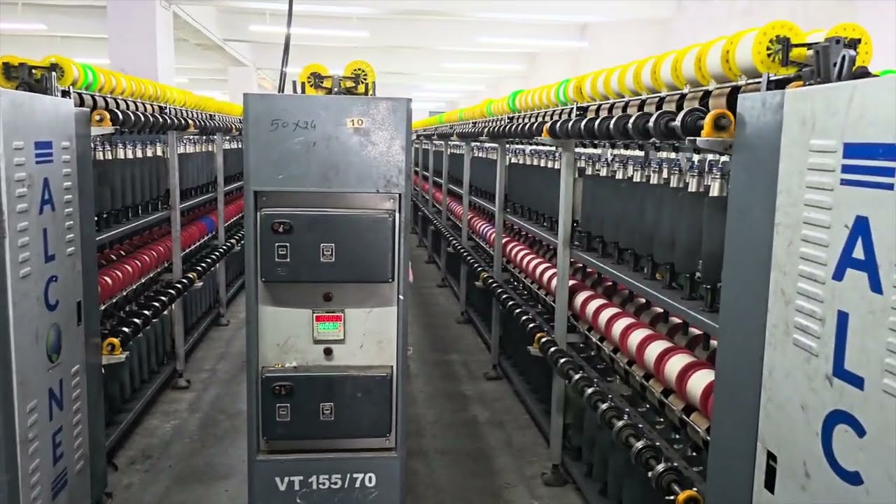 VISCOSE FILAMENT YARN TFO | FILAMENT YARN TWISTING MACHINE