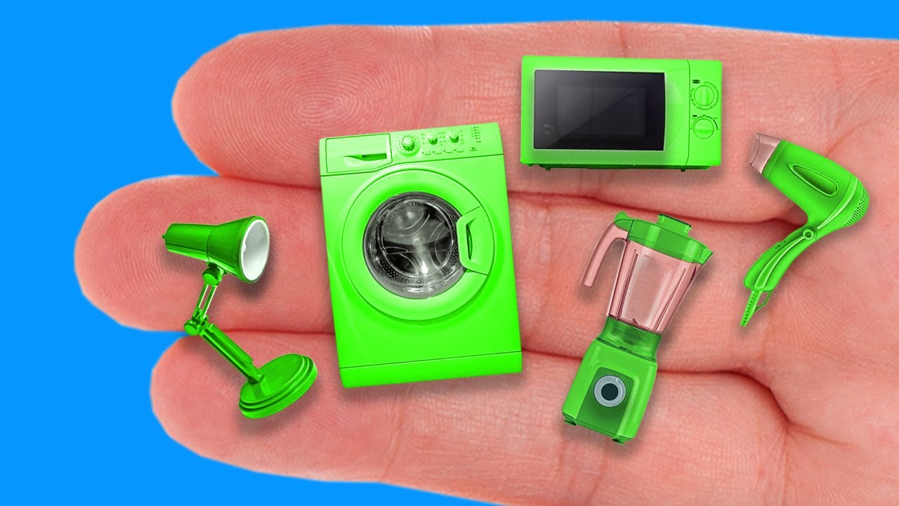 MÓVEIS EM MINIATURA || A VIDA REAL DA BARBIE