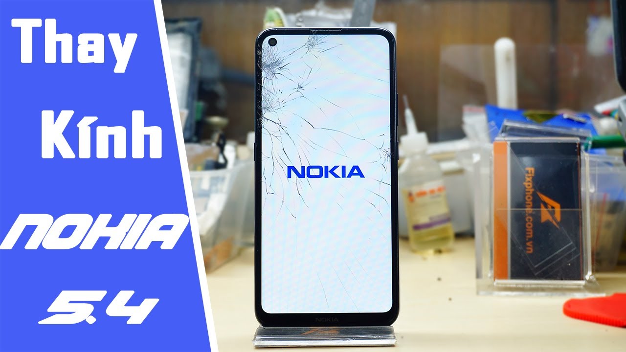 Thay ép mặt kính Nokia 5.4 | Nokia 5.4 Screen Glass Replacement / Fixphone.com.vn