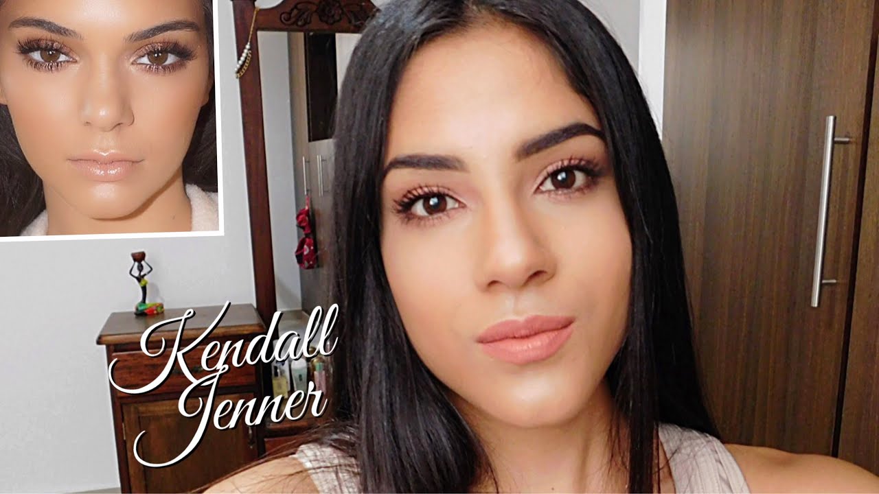 KENDALL JENNER MAQUILLAJE INSPIRADO | Colaborativo Mayra y Stella