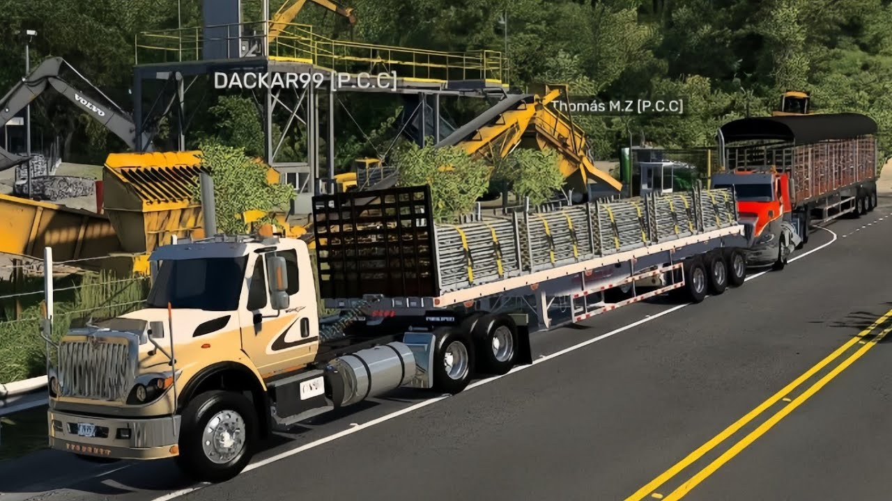 MI PRIMER CONVOY Con la empresa PROCAMCO