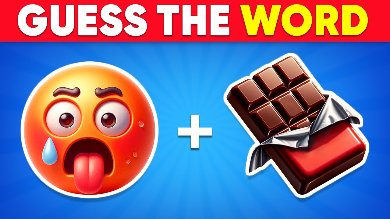 Can You Guess The WORD By Emojis? 🤔🙄 Emoji Quiz Challenge 2026