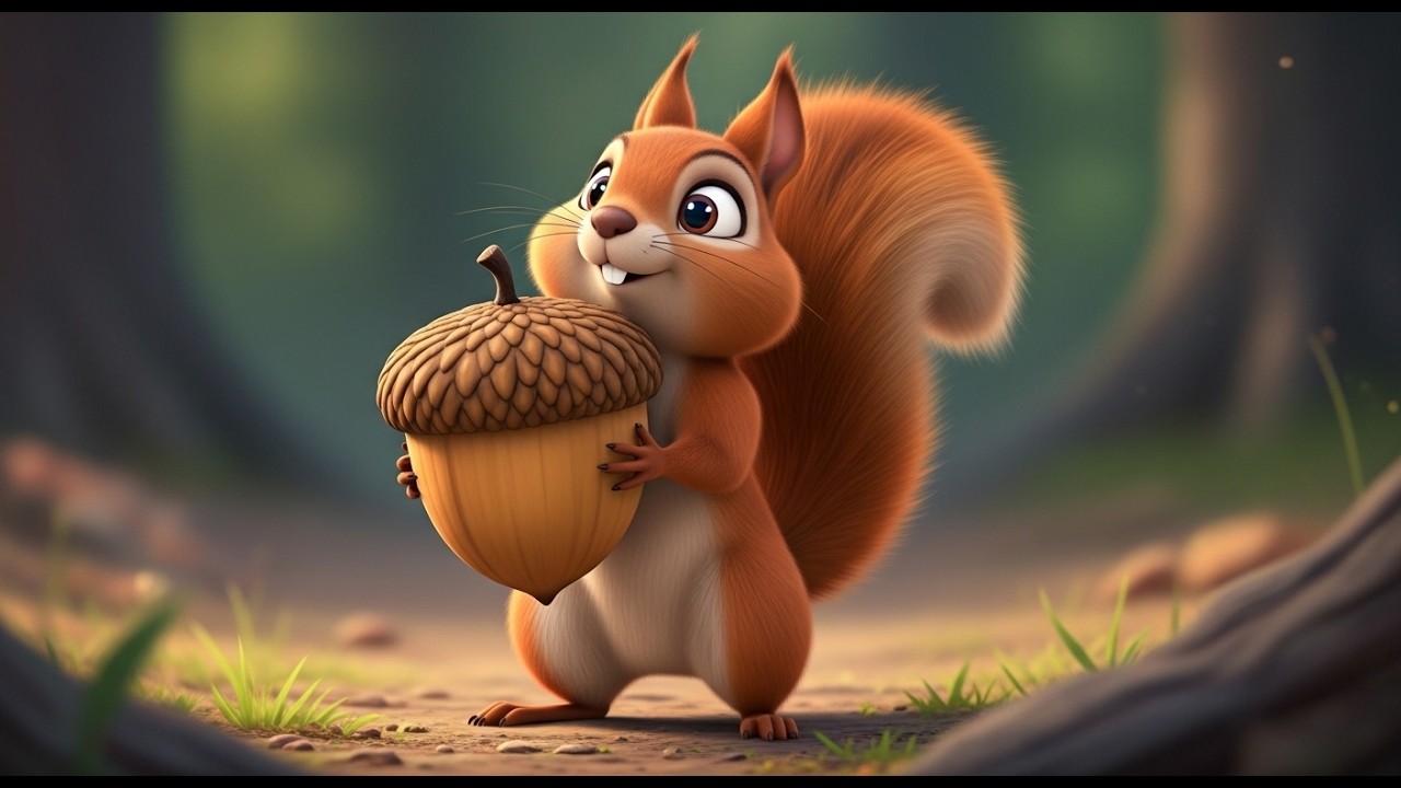 🌳🐿️✨ Băiatul care a continuat să încerce - Poveste magică de seară 🌳🐿️✨
