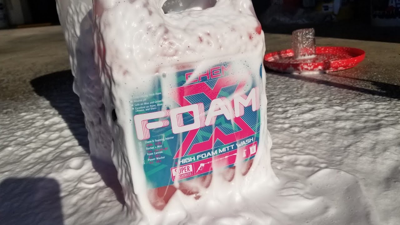 THE BEST FOAM CANNON SOAP | ChemX - FoamX soap .   great Sudz of GOODNESS!!