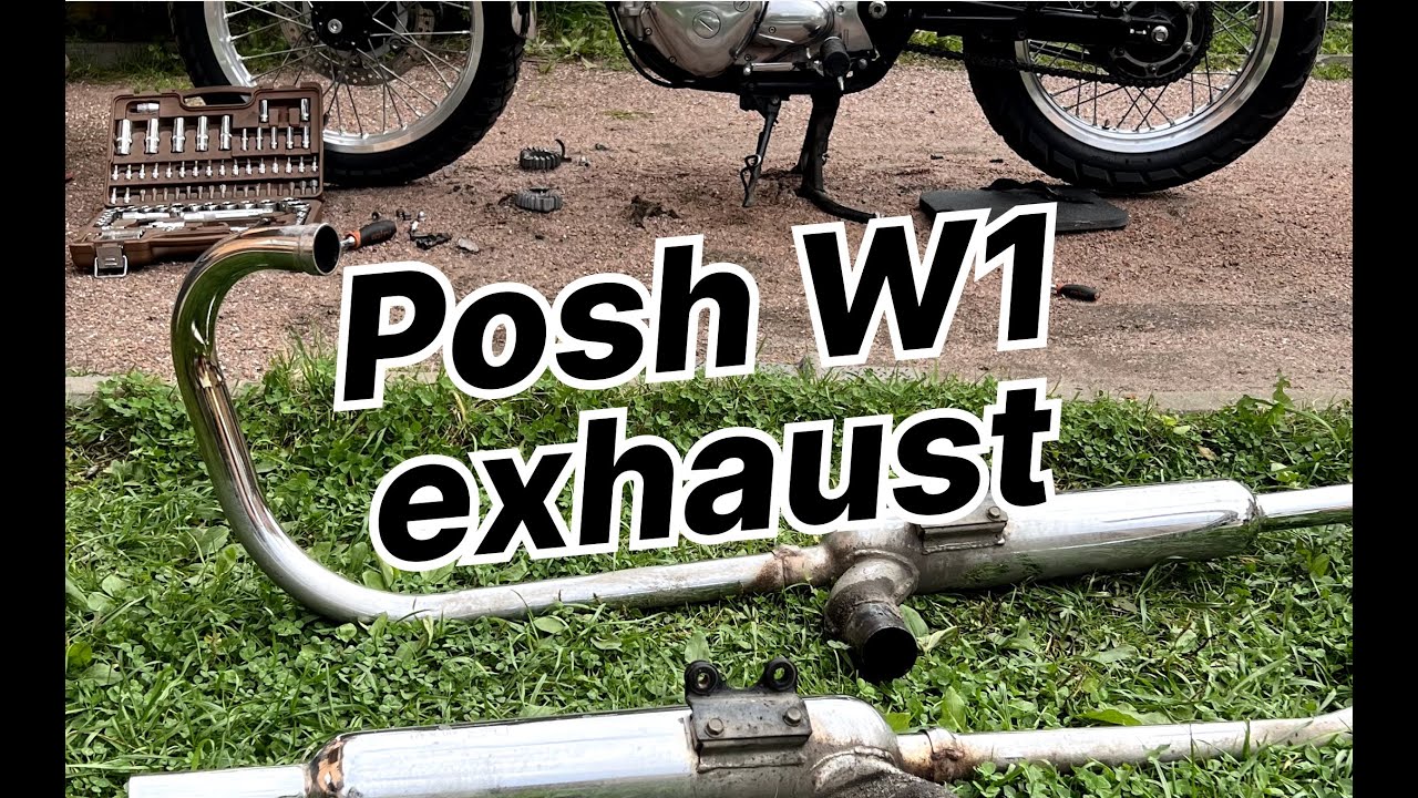 W650 | Posh W1 exhaust