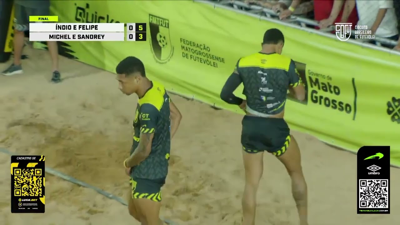 FINAL CBFUT | Indio e Felipe x Sandrey e Michel