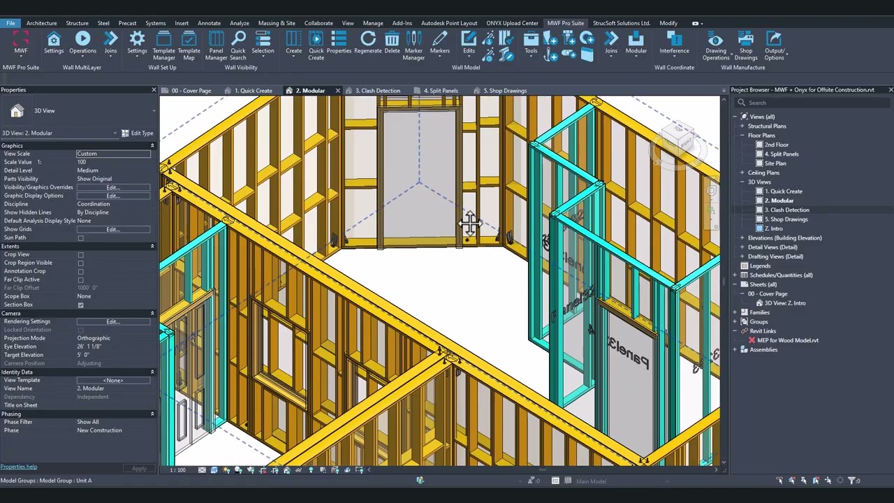 Revolutionize Offsite Construction in Revit | Strucsoft and ONYX
