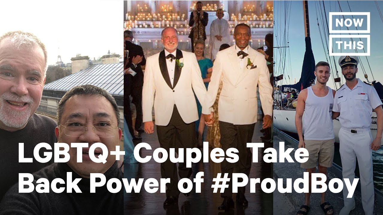 LGBTQ+ Couples Take Over #ProudBoys Hashtag | NowThis