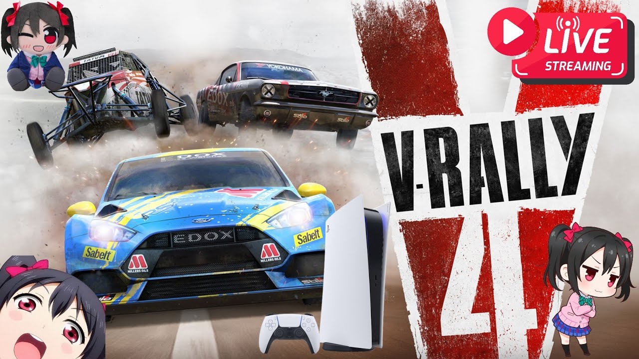 V-Rally 4 Un rato 🎮😊🔴