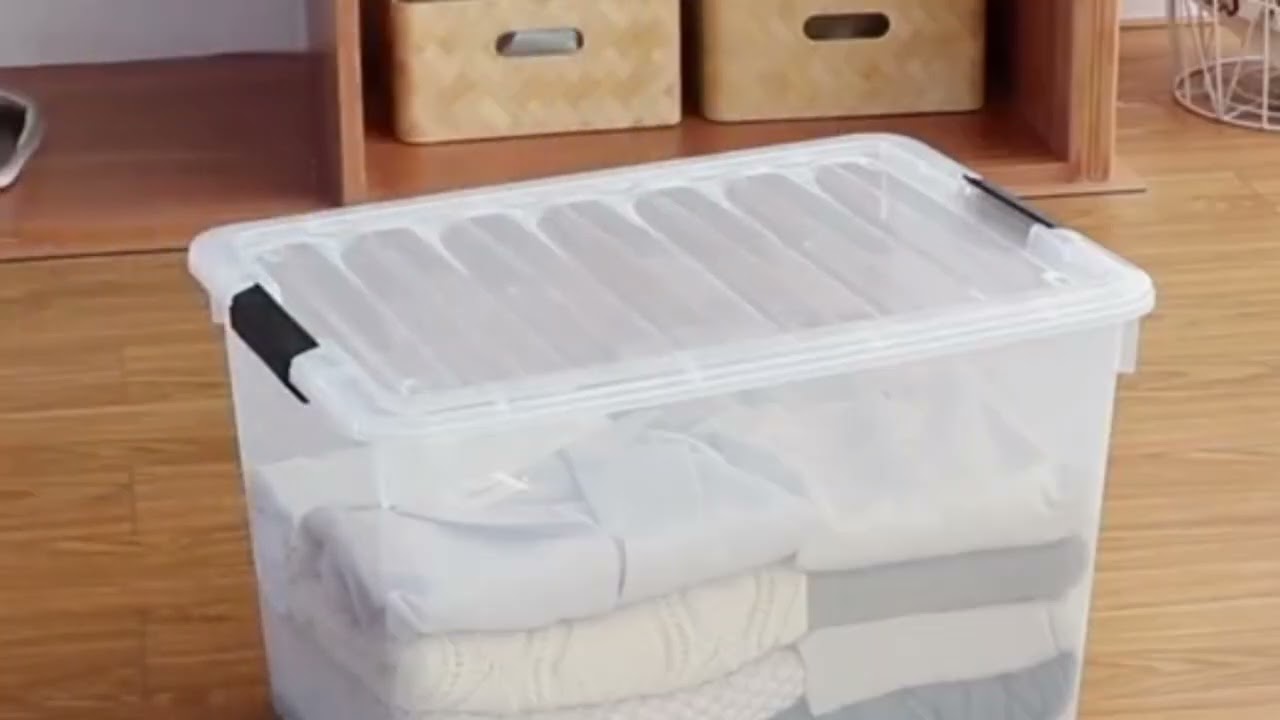 Baul Caja Organizadora Pl&aacute;stico C/ruedas - Shopick Uruguay