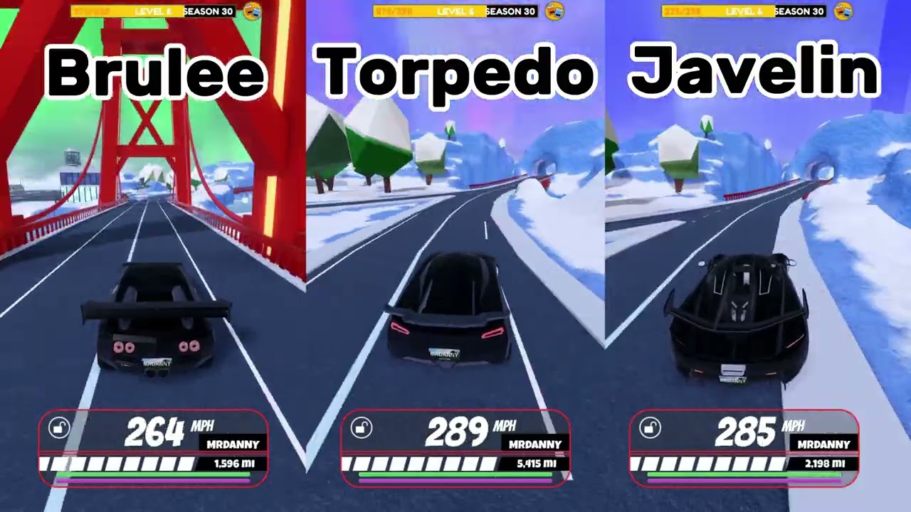 Brulee VS Torpedo VS Javelin (8K) (2025)