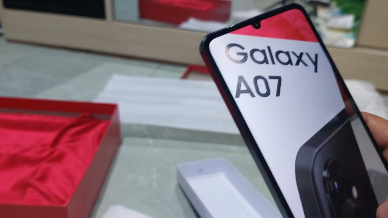 Unboxing Samsung A07 HP Badag harga cuma 2 jt an saja