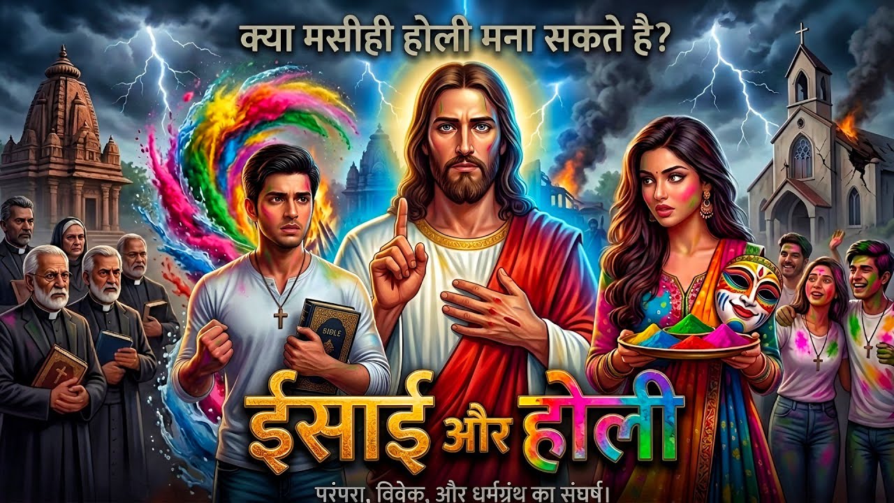 99% मसीही यह गलती करते हैं! त्योहार या शैतान का जाल? | can christians celebrate holi?
