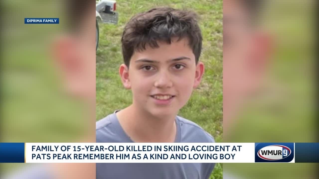 Family of 15-year-old killed in skiing accident at Pats Peak remember him as a kind and loving boy