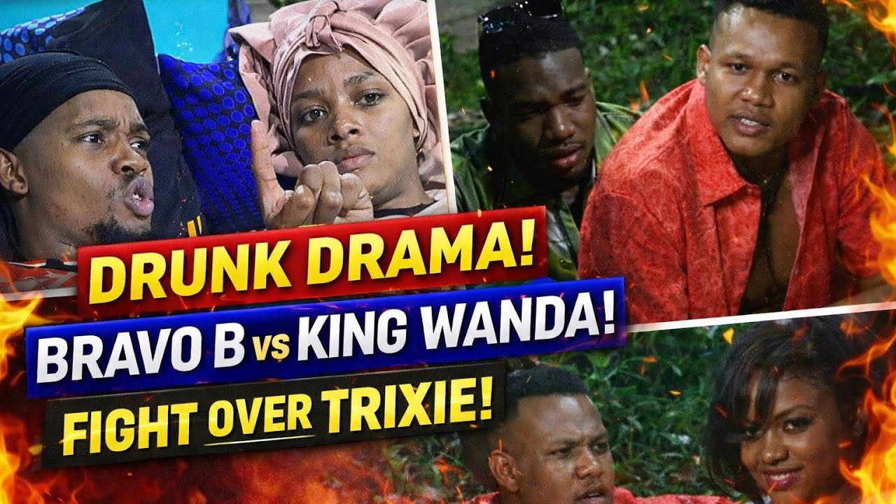 BBMzansi: Saturday Night Party Chaos! The Don Gets Drunk as Bravo B Fights King Wanda Over Trixie