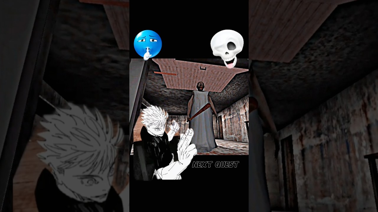 Car escape in granny 🗿 ||  Impossible granny || Next Quest || #granny #grannyhorrorgame #nextquest